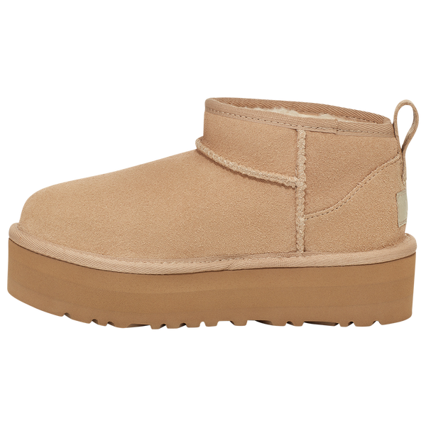 UGG Ultra Mini Platform - Girls' Grade School - Sand/Sand - Image 2