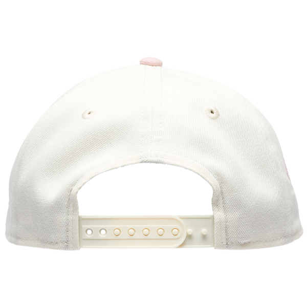 New Era Marlins 9FORTY A-Frame Cap - Adult - Chrome/Pink Rouge - Image 4