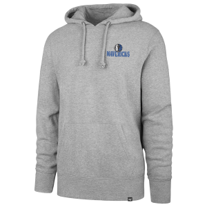 47 Brand Mavericks Arcitext Headline Hoodie - Men's - Slate Gray