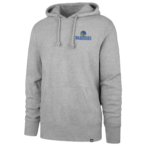 47 Brand Warriors Arcitext Headline Hoodie - Men's - Slate Gray