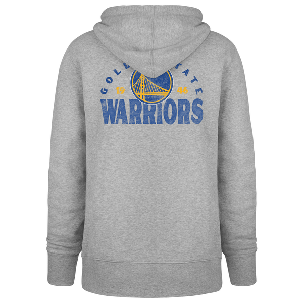 47 Brand Warriors Arcitext Headline Hoodie - Men's - Slate Gray - Image 2