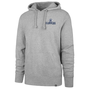 47 Brand Clippers Arcitext Headline Hoodie - Men's - Slate Gray