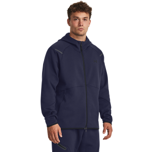 Under Armour Unstoppable Fleece Full-Zip Hoodie - Men's - Black/Navy