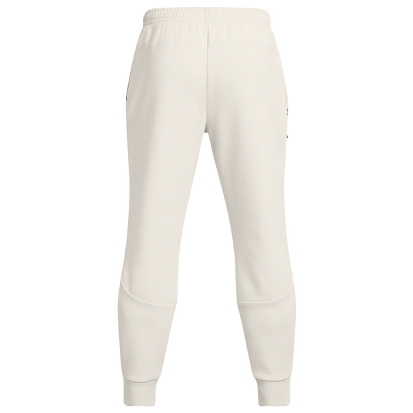 Under Armour Unstoppable Fleece Joggers - Men's - Summit White/Black - Image 3