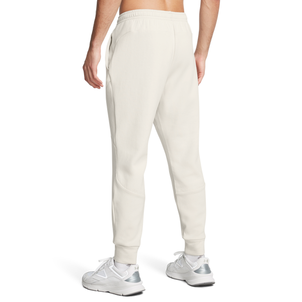 Under Armour Unstoppable Fleece Joggers - Men's - Summit White/Black - Image 5