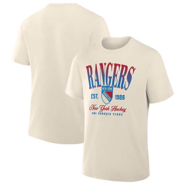 Fanatics NHL New York Rangers ALT T-Shirt - Men's - Gray