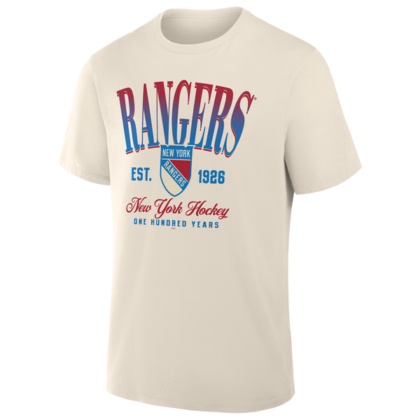 Fanatics NHL New York Rangers ALT T-Shirt - Men's - Gray - Image 2