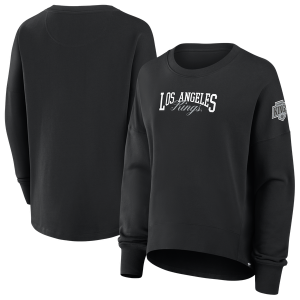 Fanatics NHL Los Angeles Kings Script Crewneck - Women's - Black