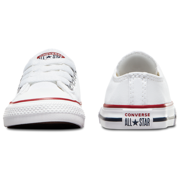 Converse All Star Low Top - Boys' Toddler - Optical White/White - Image 5