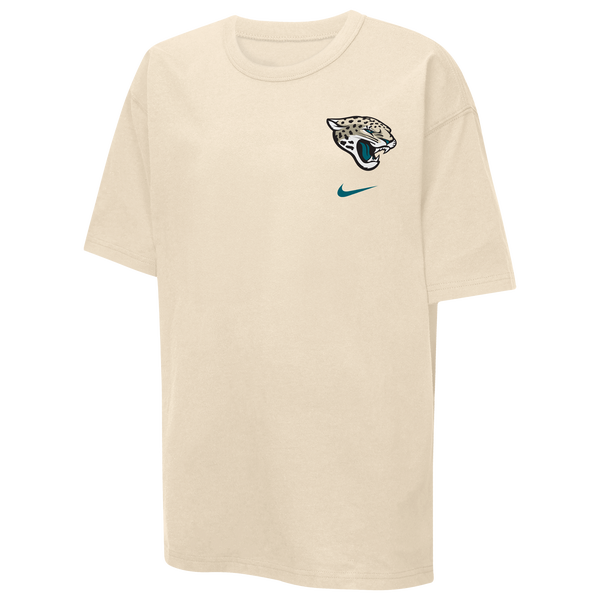 Nike Jaguars NFL Rival Short Sleeve T-Shirt - Boys' Grade School - Beige - Image 2