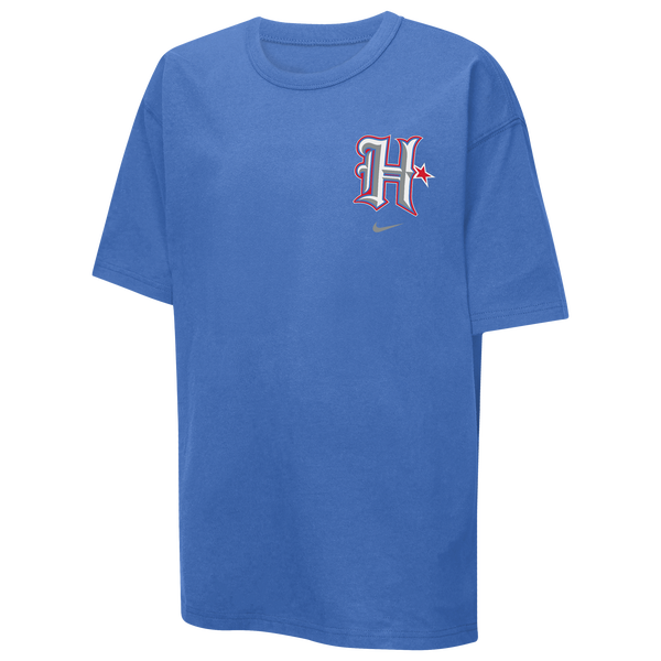 Nike Texans NFL Rival Short Sleeve T-Shirt - Boys' Grade School - Blue - Image 2
