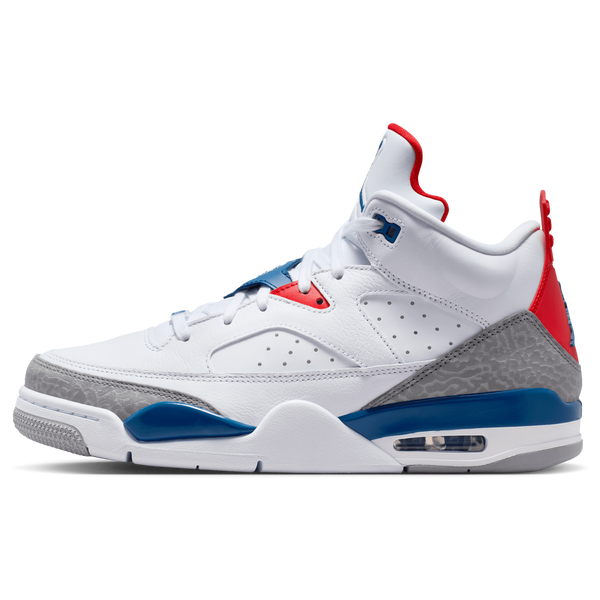 Jordan Son of Mars Low - Men's - White/True Blue/Varsity Red - Image 2