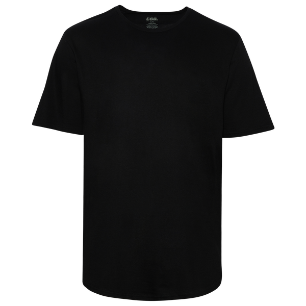 CSG Curve Hem T-Shirt - Men's - Black - Image 2