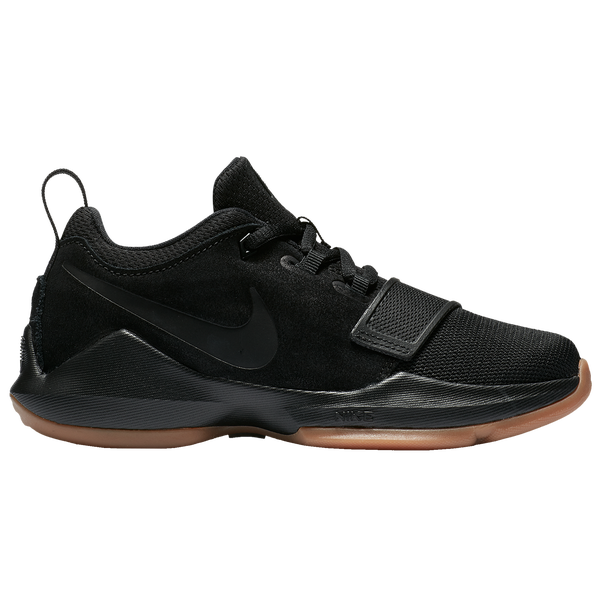 Nike PG 1 - Boys' Preschool - Black/Black/Anthracite