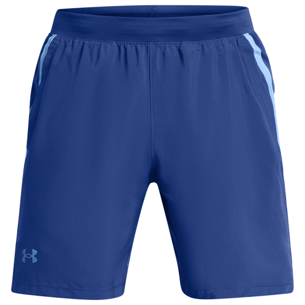 Under Armour Launch 7'' Shorts - Men's - Horizon Blue/Tech Blue/Reflective - Image 3
