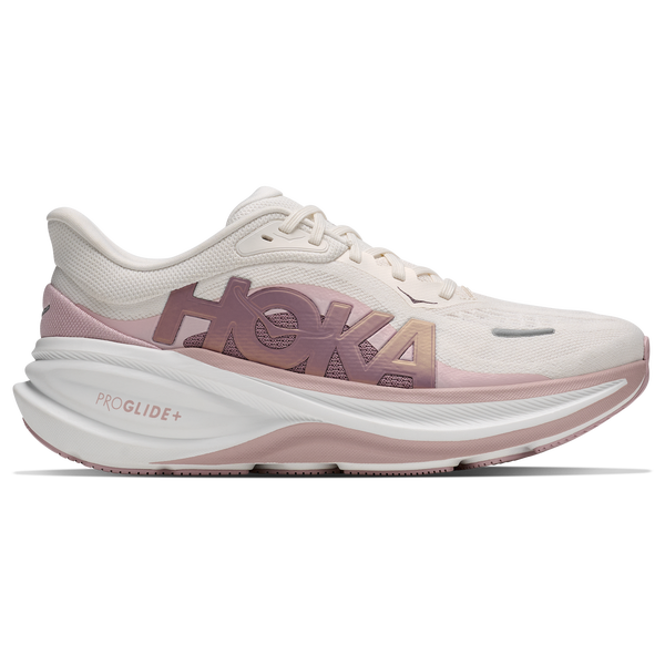 HOKA Clifton Pro - Women's - Alabaster/Tan/Pink Opal