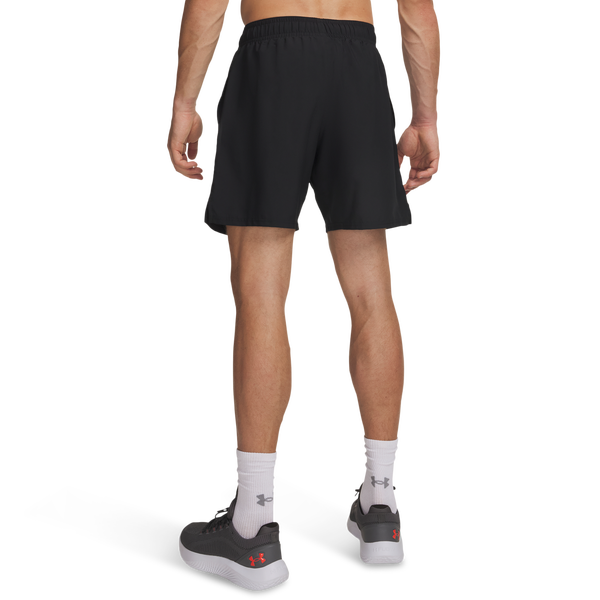 Under Armour Tech Woven Wordmark Short - Men's - Black/Red - Image 2
