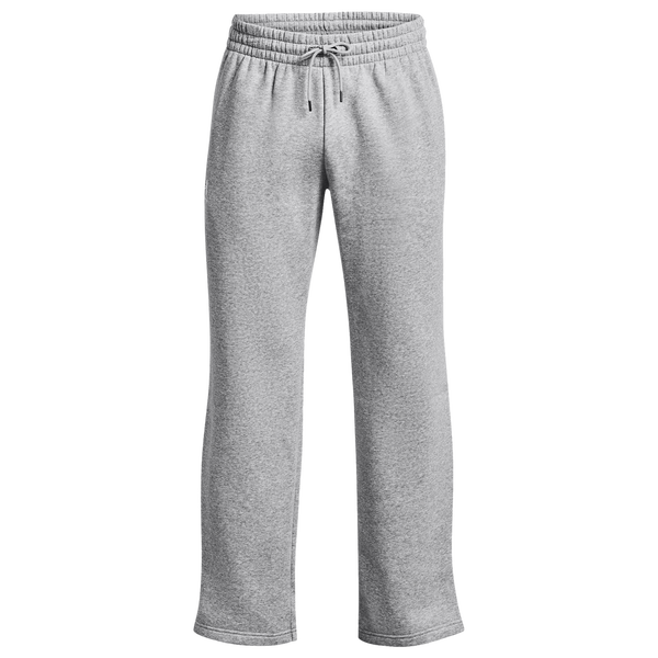 Under Armour Essential Fleece Pants - Men's - Mod Grey/White - Image 2