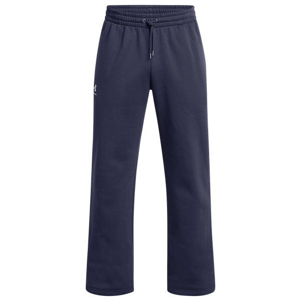 Under Armour Essential Fleece Pants - Men's - Midnight Navy/White - Image 2