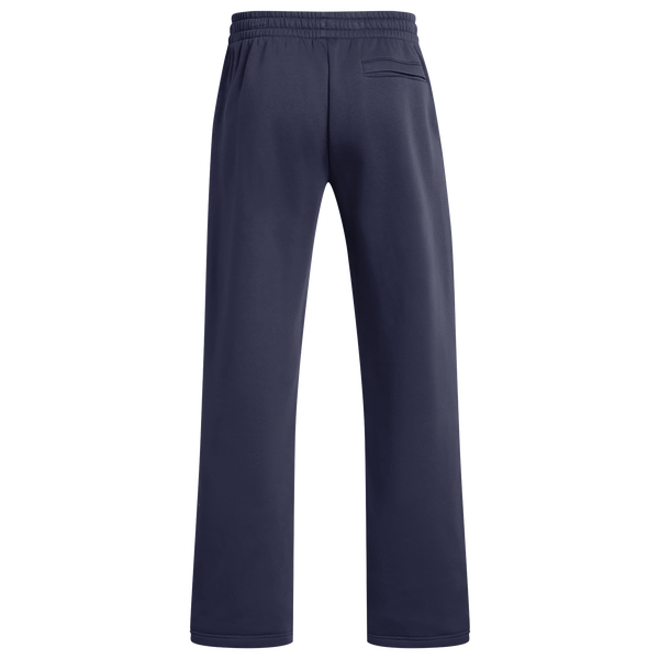 Under Armour Essential Fleece Pants - Men's - Midnight Navy/White - Image 3