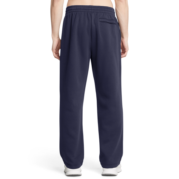 Under Armour Essential Fleece Pants - Men's - Midnight Navy/White - Image 5