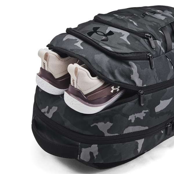 Under Armour Hustle 6.0 Pro Backpack - Adult - Black/Black/Black - Image 5