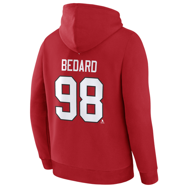 Fanatics NHL Chicago Blackhawks Hoodie - Men's - Red - Image 3