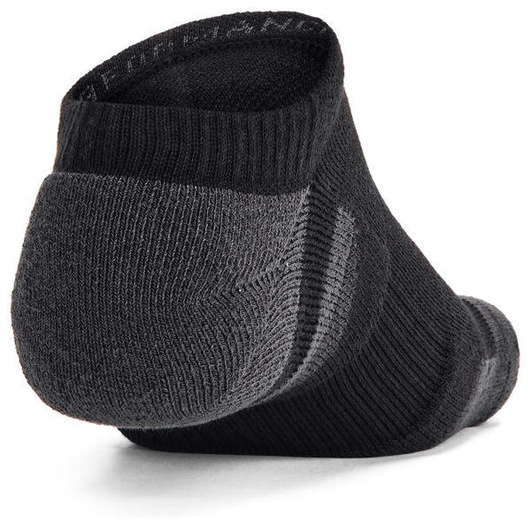 Under Armour Perf Tech 6 Pack No Show Socks - Men's - Black - Image 4