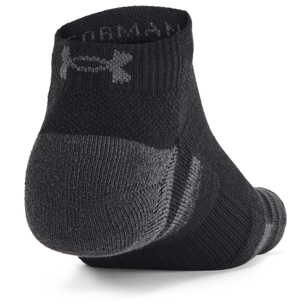 Under Armour Perf Tech 6 Pack Low Socks - Men's - Black - Image 4