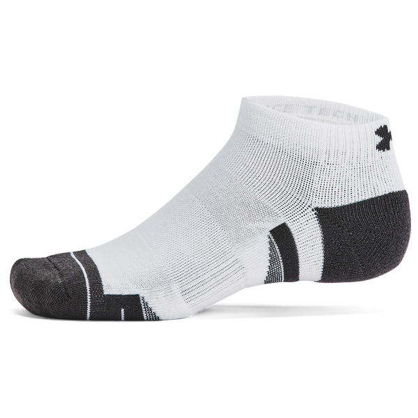 Under Armour Perf Tech 6 Pack Low Socks - Men's - White - Image 2