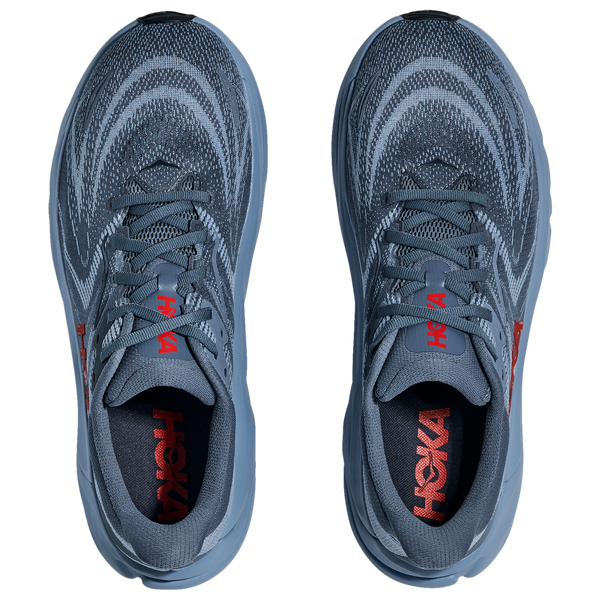 HOKA Arahi 8 - Men's - Thunder Cloud/Vermillion - Image 4