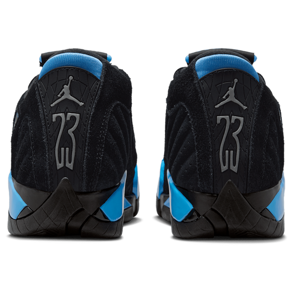 Jordan Retro 14 - Boys' Grade School - Black/University Blue/White - Image 3
