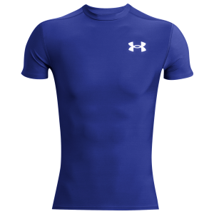 Under Armour Heatgear OG Compression Short Sleeve - Men's - Royal/White