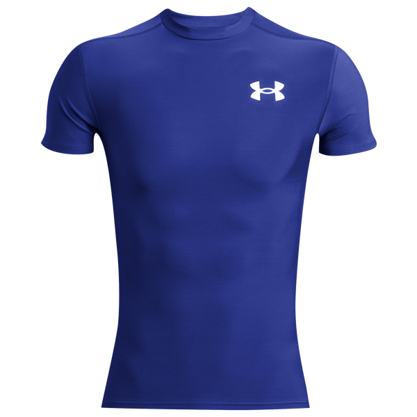 Under Armour Heatgear OG Compression Short Sleeve - Men's - Royal/White