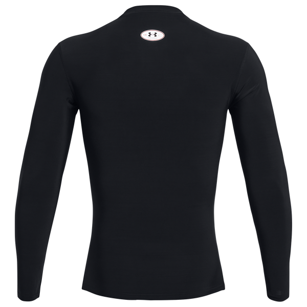 Under Armour Heatgear OG Compression Long Sleeve - Men's - Black/White - Image 4