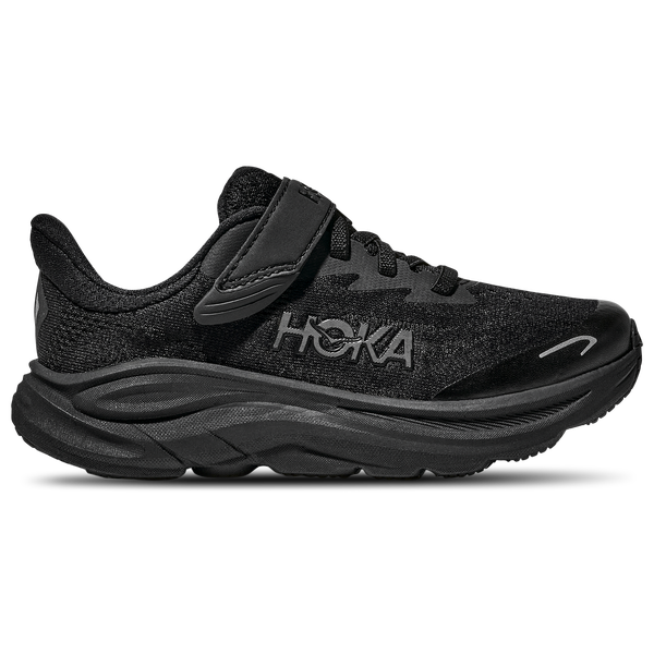 HOKA Clifton 10 - Boys' Preschool - Black/Black