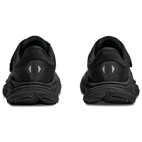 HOKA Clifton 10 - Boys' Preschool - Black/Black - Image 3