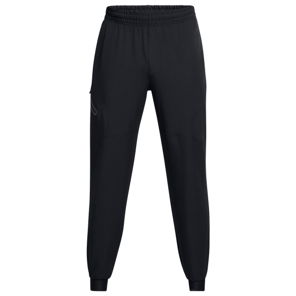 Under Armour Unstoppable Woven Joggers - Men's - Black/Black - Image 3