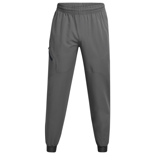 Under Armour Unstoppable Woven Joggers - Men's - Castlerock/Black - Image 3