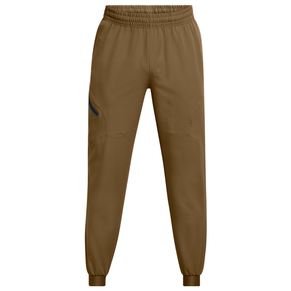 Under Armour Unstoppable Woven Joggers - Men's - Coyote/Black - Image 3