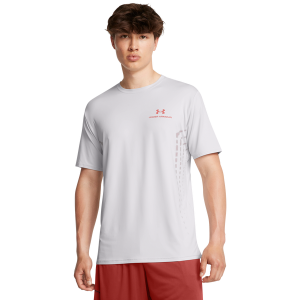 Under Armour Vanish Energy Graphic Short Sleeve - Men's - Earthen Orange/Halo Gray/Earthen Orange