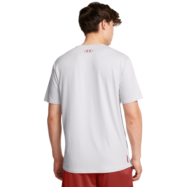 Under Armour Vanish Energy Graphic Short Sleeve - Men's - Earthen Orange/Halo Gray/Earthen Orange - Image 2