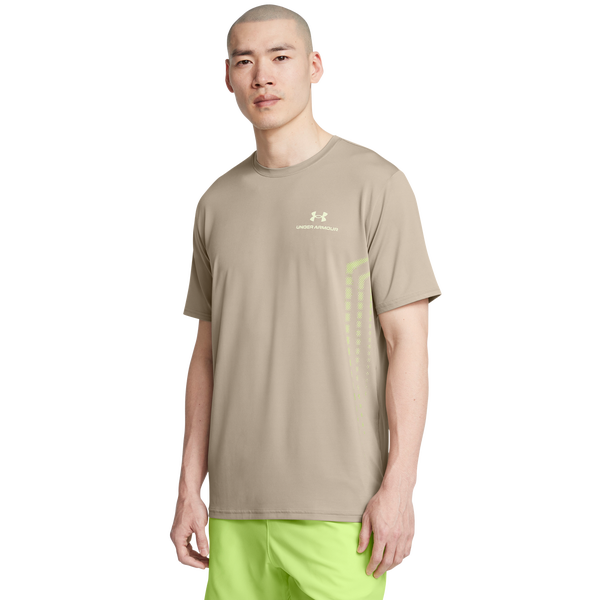 Under Armour Vanish Energy Graphic Short Sleeve - Men's - Timberwolf Taupe/Morph Green/Morph Green