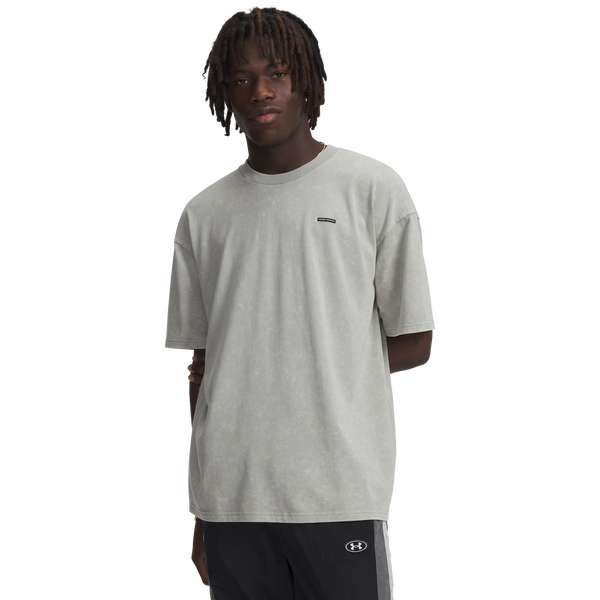 Under Armour HW OS Logo T-Shirt - Men's - Gray