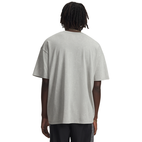 Under Armour HW OS Logo T-Shirt - Men's - Gray - Image 2
