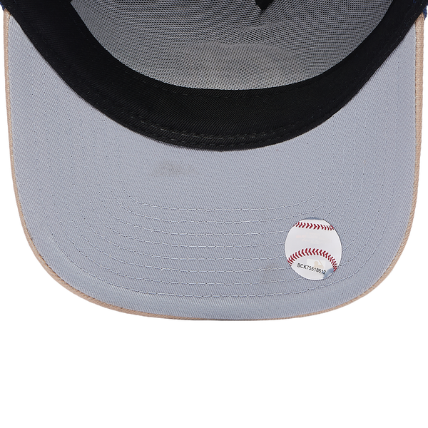 Mitchell & Ness Braves Navy & Tan Pro Pinch Cap - Adult - Navy/Tan - Image 5