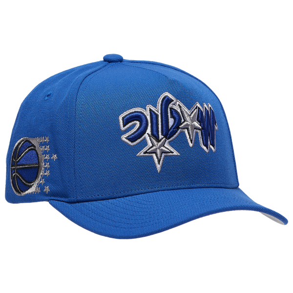 Mitchell & Ness Magic Hardwood Classic Prosnap Cap - Men's - Blue/Blue - Image 3