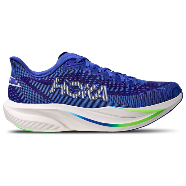 HOKA Mach 7 - Men's - Neon Green/Cobalt Blue/White