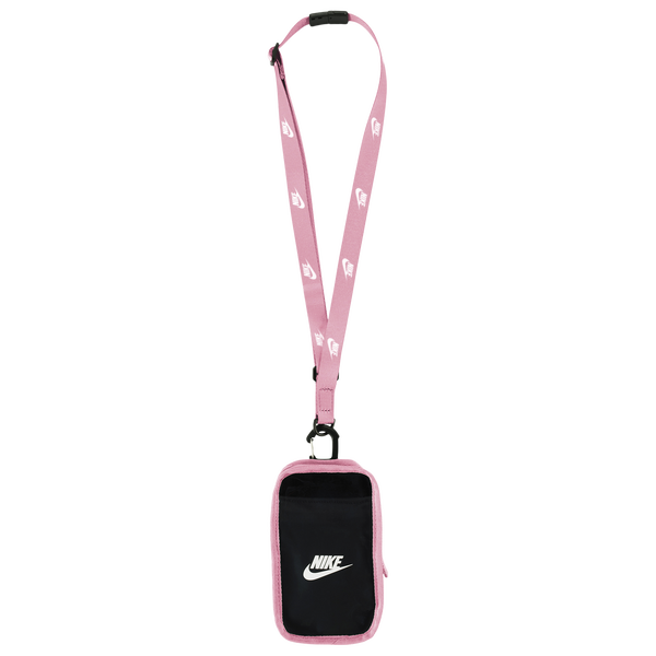 Nike Club Phone Crossbody - Adult - White/Black/Medium Soft Pink
