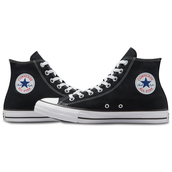 Converse All Star High Top - Men's - Black/White/Black - Image 8